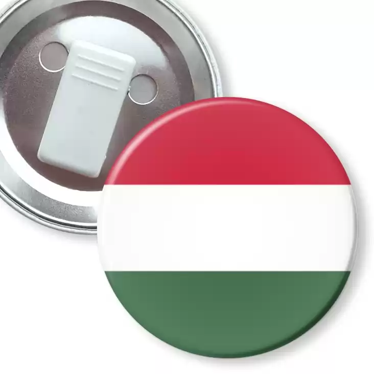 przypinka z żabką Flaga Węgry