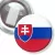Przypinka z żabką Flaga Słowacja