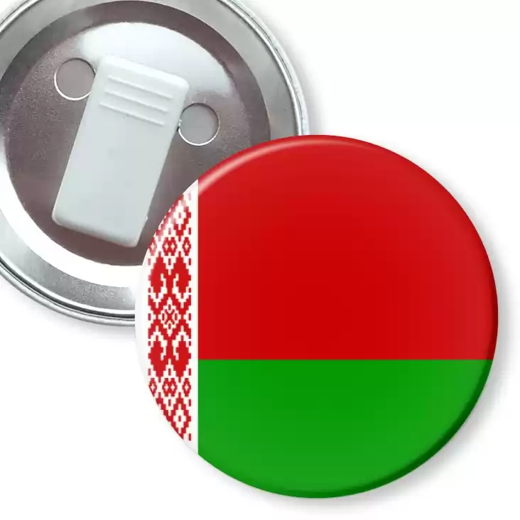 przypinka z żabką Flaga Białoruś