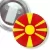 Przypinka z żabką Flaga Macedonia