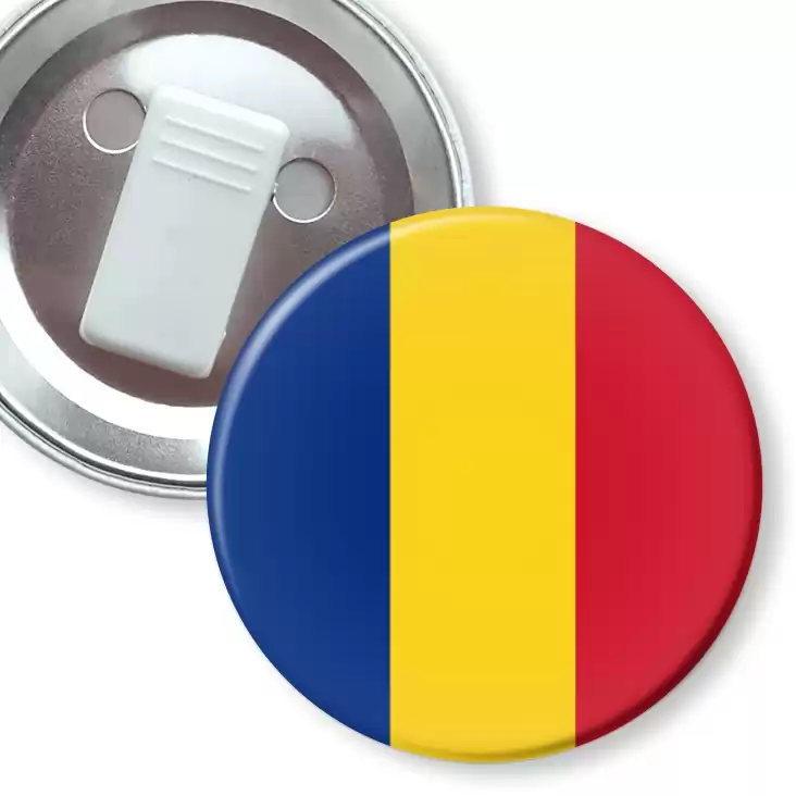 przypinka z żabką Flaga Rumunia