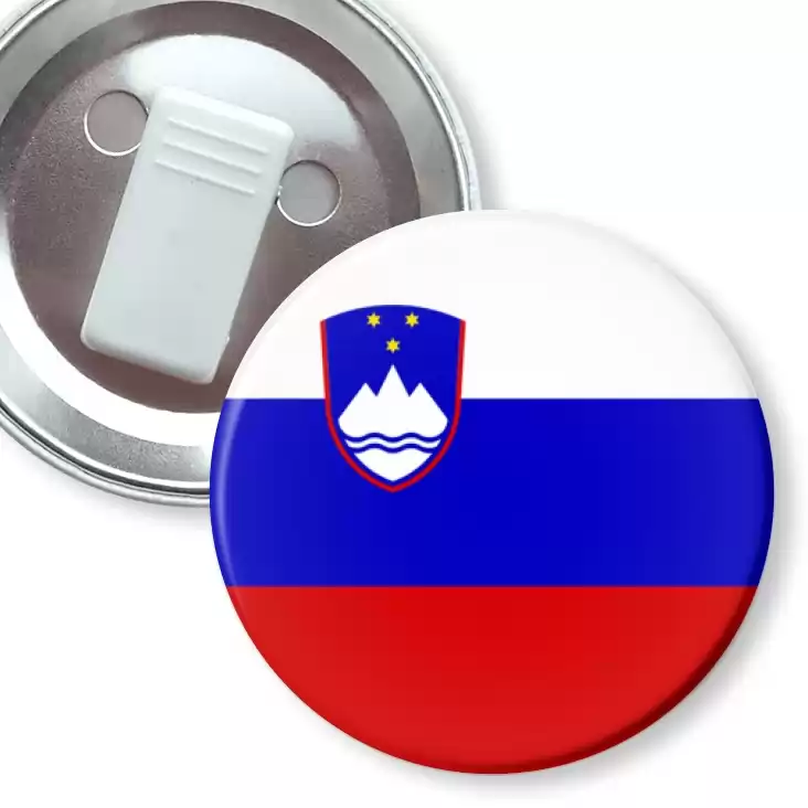 przypinka z żabką Flaga Słowenia