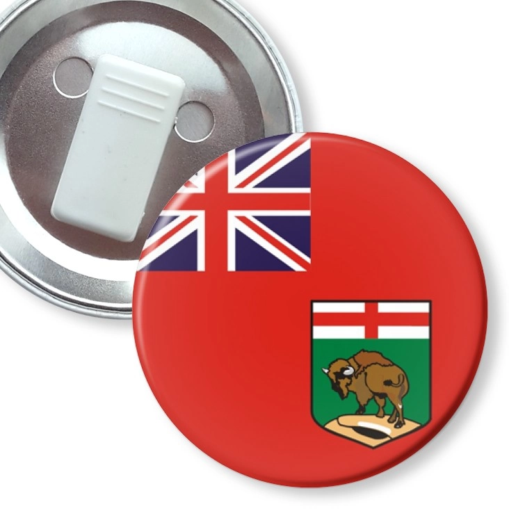 przypinka z żabką manitoba