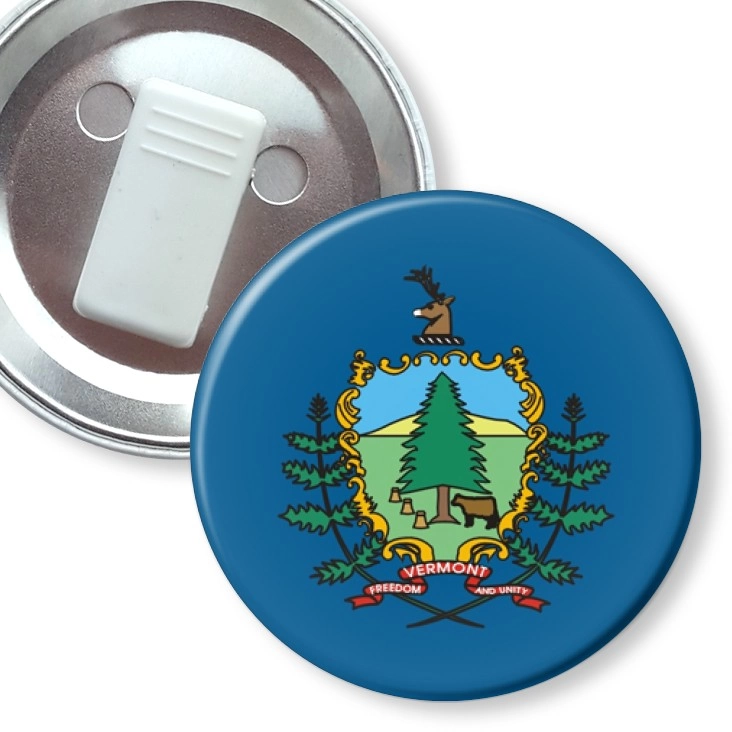 przypinka z żabką vermont