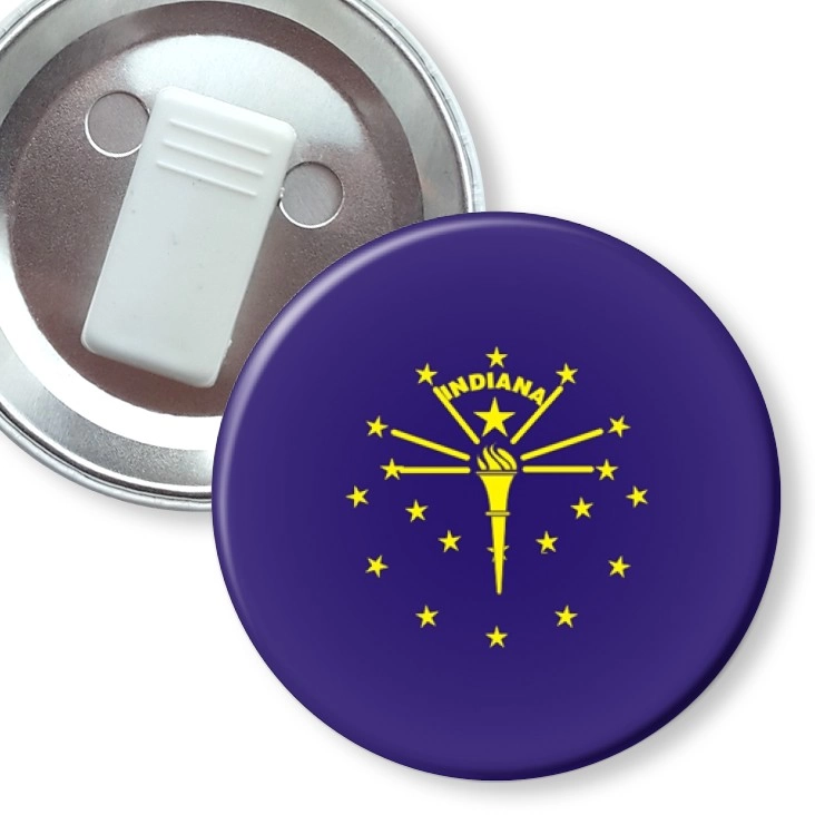 przypinka z żabką indiana