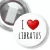 Przypinka z żabką I love Libratus