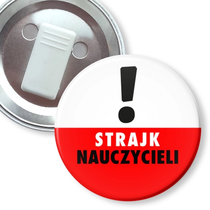 przypinka z żabką Protest