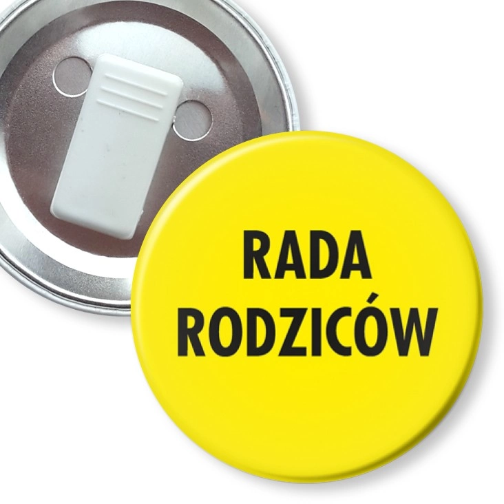 przypinka z żabką Rada Rodziców