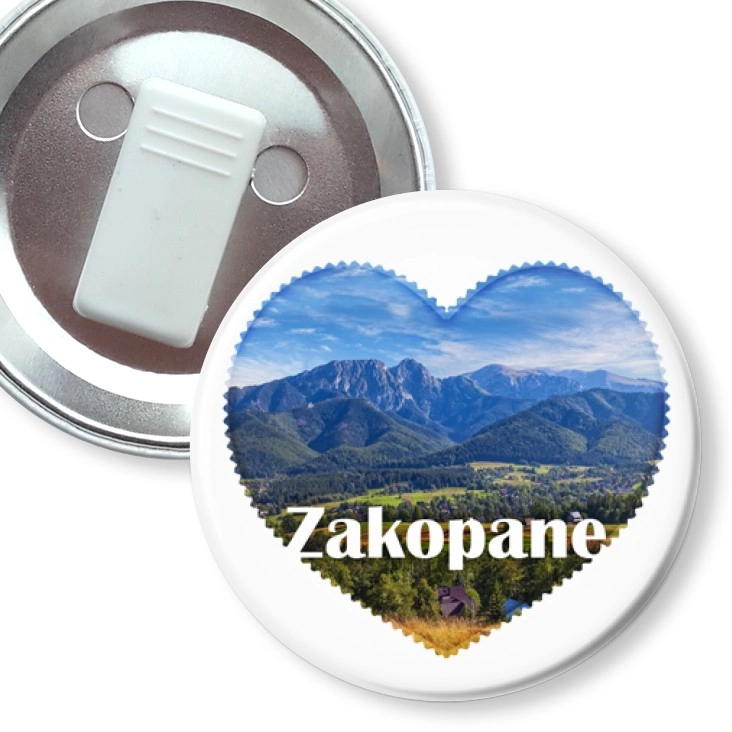 przypinka z żabką Zakopane