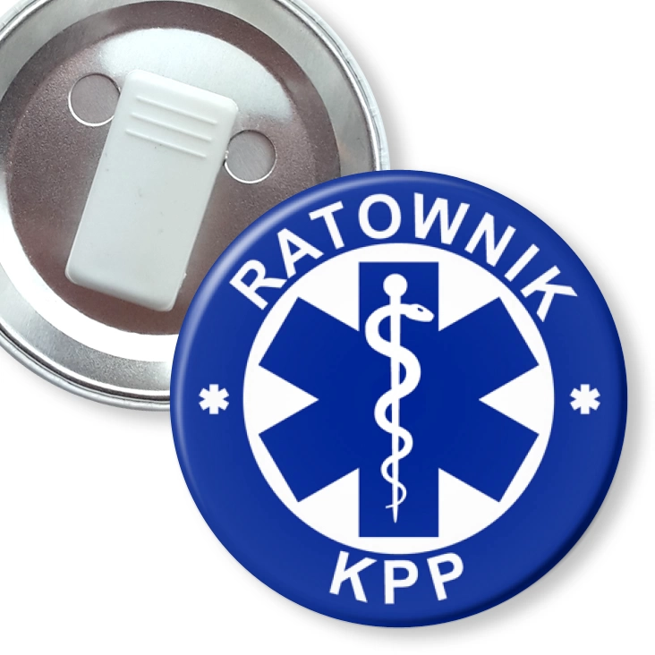 przypinka z żabką Ratownik KPP