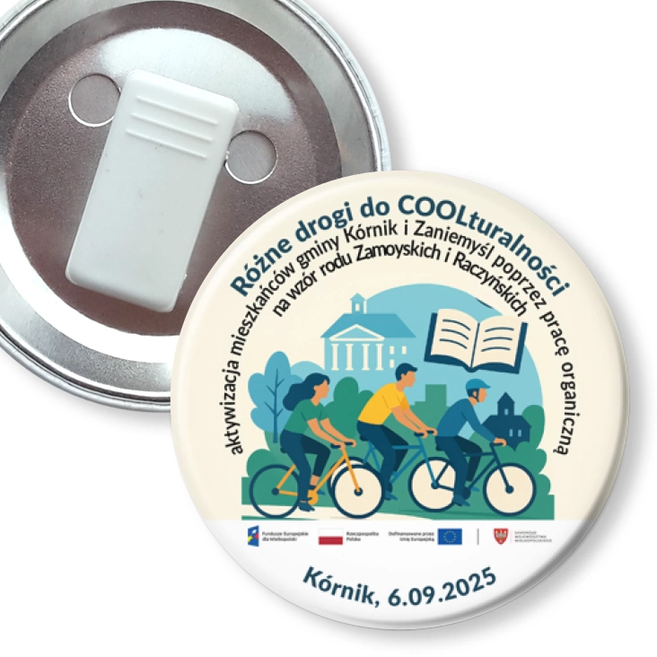 przypinka z żabką Różne drogi do COOLturalności
