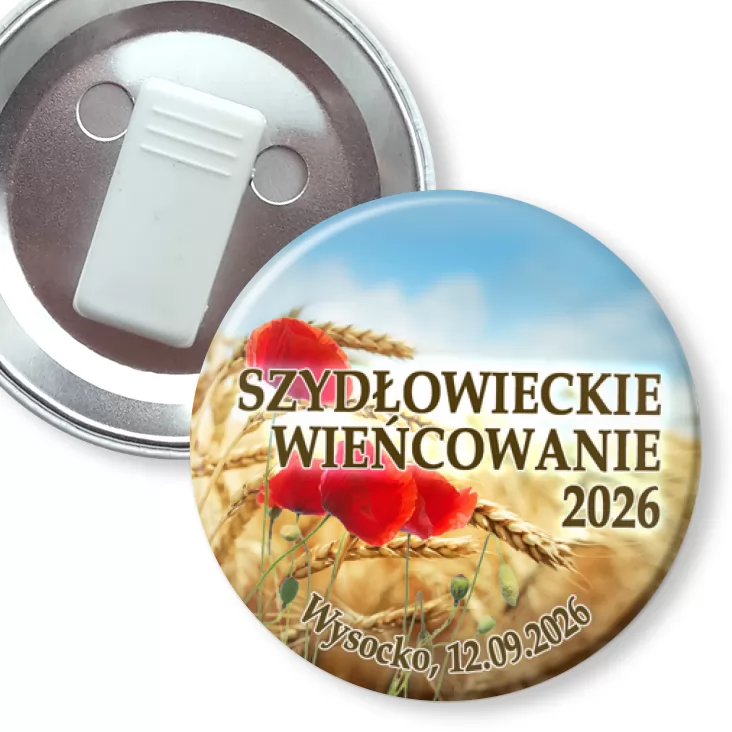 przypinka z żabką Szydłowieckie Wieńcowanie 2026