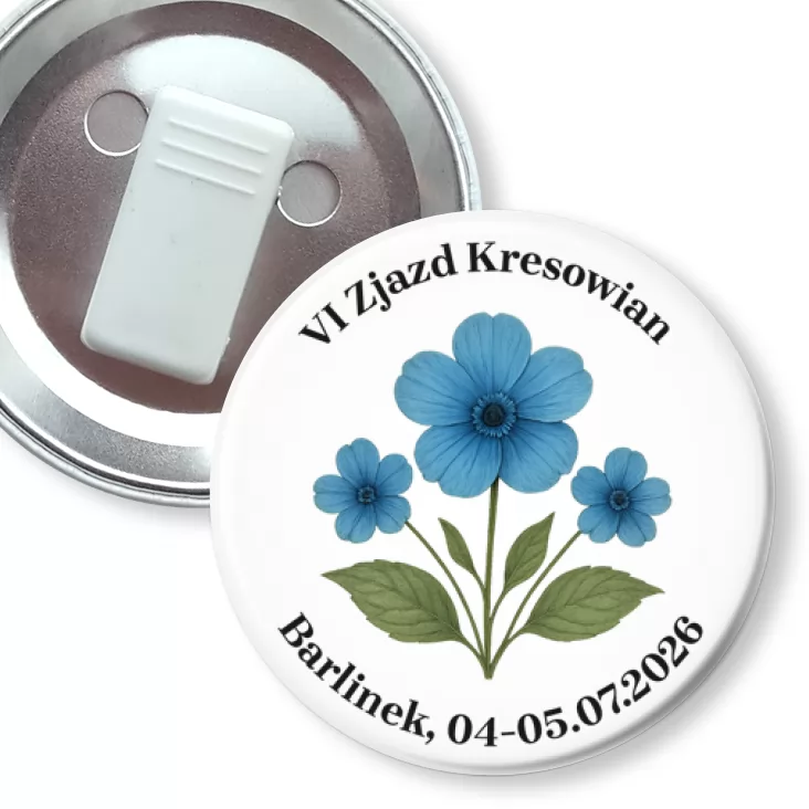 przypinka z żabką VI Zjazd Kresowian Barlinek 2026
