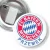 Przypinka z żabką i agrafką FC Bayern Przemek