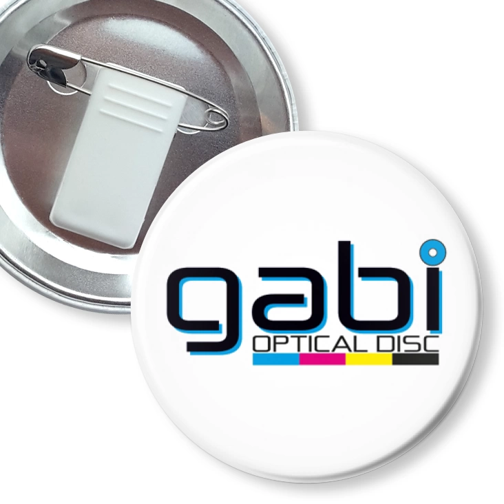 przypinka z żabką i agrafką Gabi