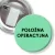 Przypinka z żabką i agrafką Położna operacyjna