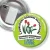 Przypinka z żabką i agrafką Powiatowy Konkurs Recytatorski - Wiosenne Przebudzenie2003