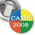 Przypinka z żabką i agrafką Camp 2008