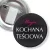 Przypinka z żabką i agrafką Kochana teściowa