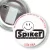 Przypinka z żabką i agrafką Spiker