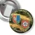 Przypinka z żabką i agrafką Dożynki Wierzbica 2008