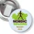 Przypinka z żabką i agrafką Nordic Walking - Mosina 2010
