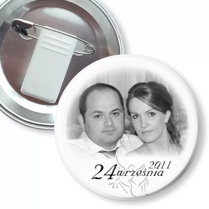 przypinka z żabką i agrafką 24 września 2011