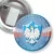 Przypinka z żabką i agrafką Wieczornica Pieśni Patriotycznej i Harcerskiej
