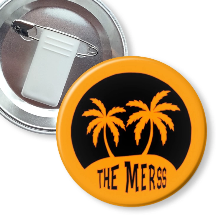 przypinka z żabką i agrafką The Merss