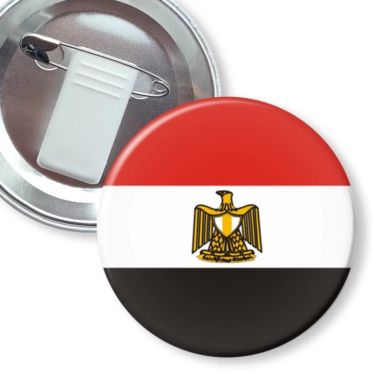 przypinka z żabką i agrafką egyptc