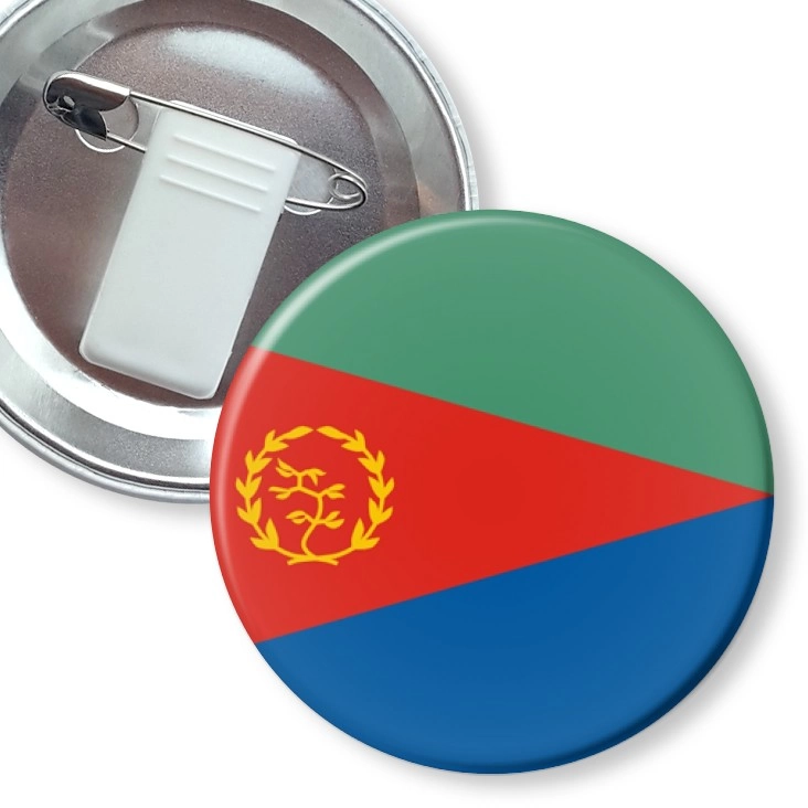 przypinka z żabką i agrafką eritrea2