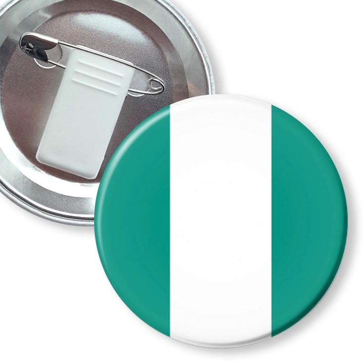 przypinka z żabką i agrafką nigeriac
