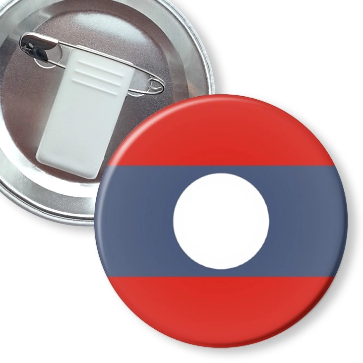 przypinka z żabką i agrafką laos