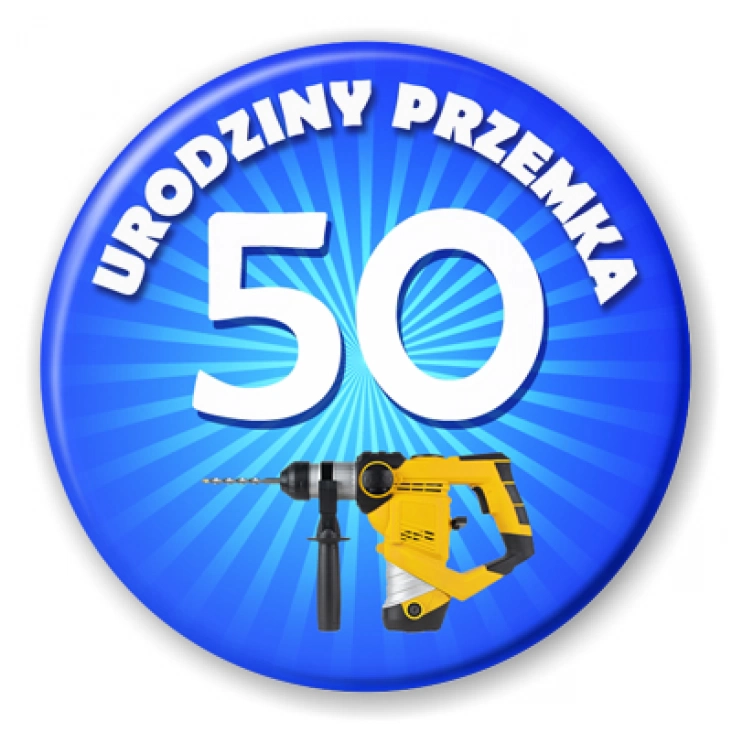 przypinka Urodziny Budowlańca