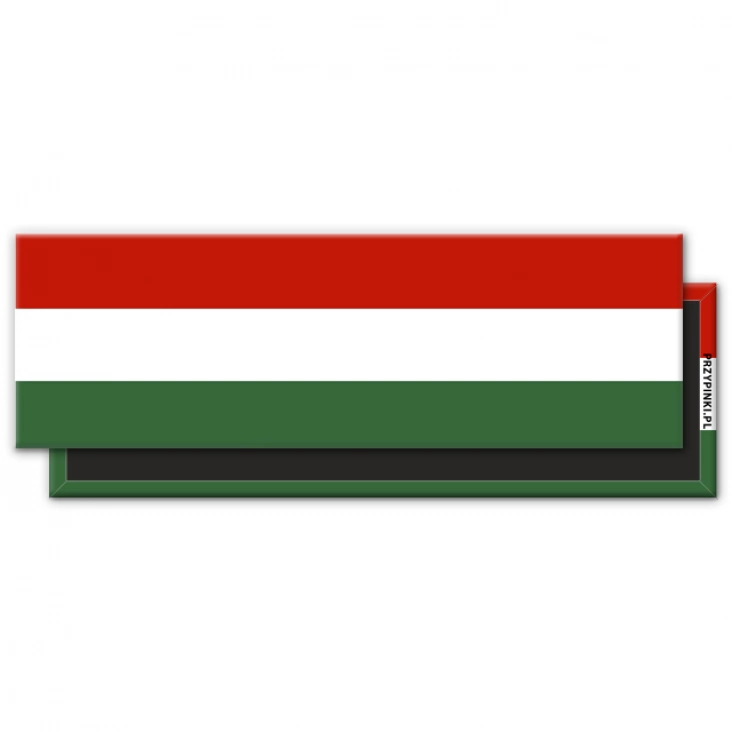 magnes 115x37mmWęgry flaga