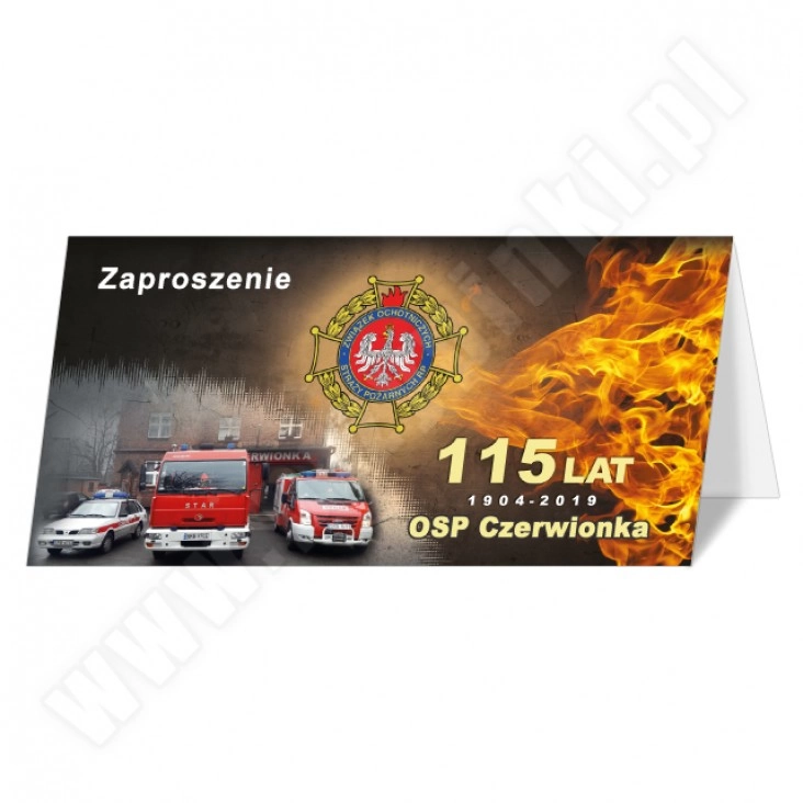 zaproszenie 115 lat OSP Czerwionka