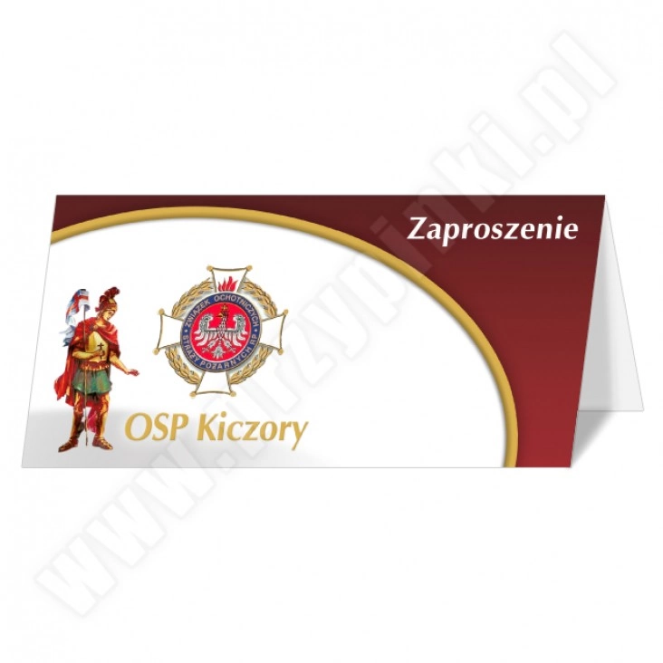 zaproszenie OSP Kiczory