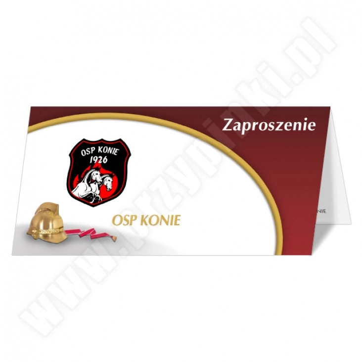 zaproszenie OSP KONIE