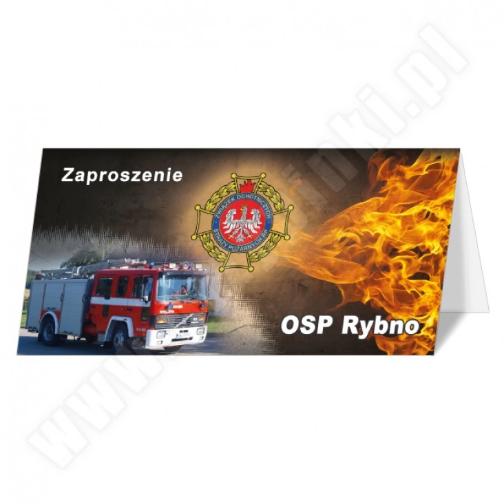 zaproszenie OSP Rybno 