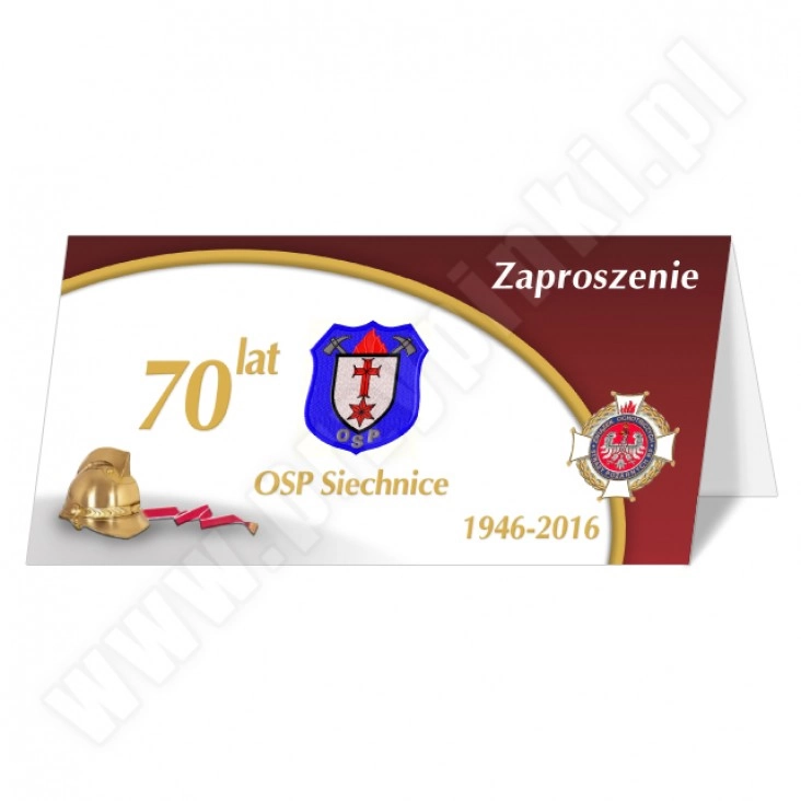 zaproszenie OSP Siechnice