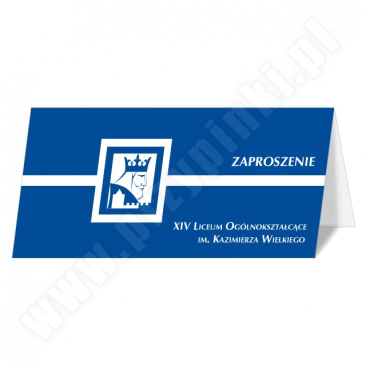 zaproszenie XIV LO Poznań