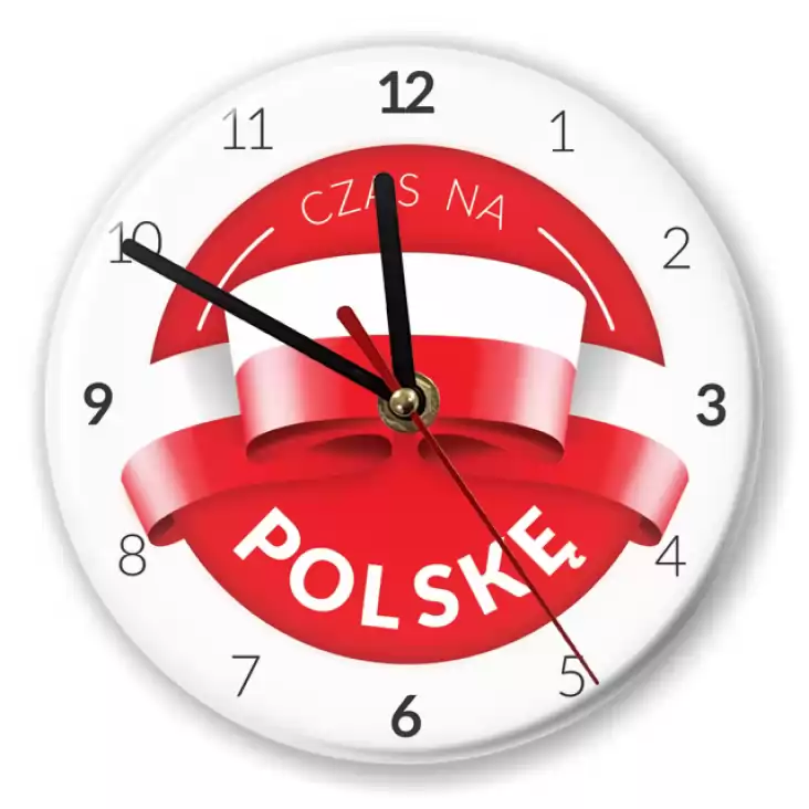 zegar Czas na Polskę zegar