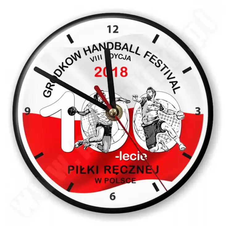 zegar 8 Grodkow Handball Festiwal