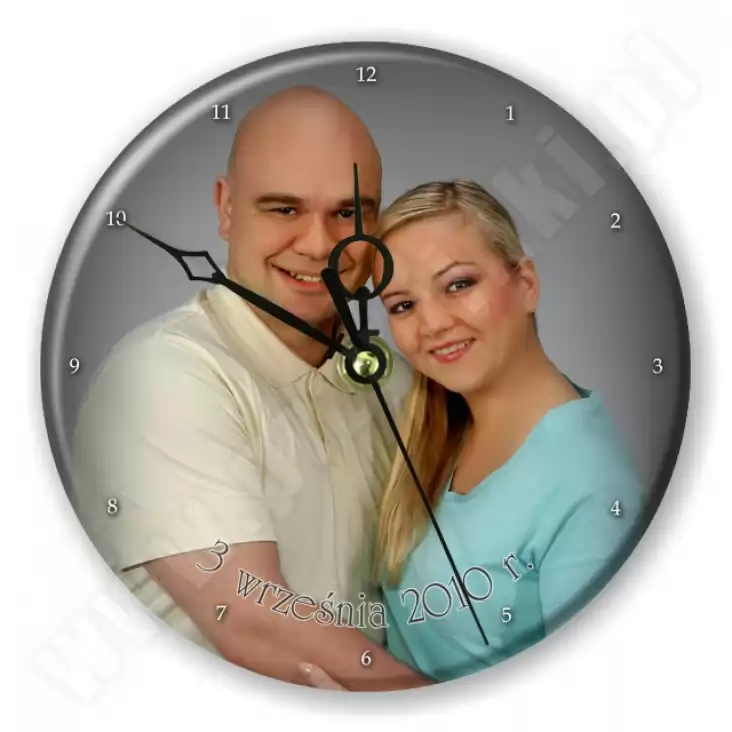 zegar Aneta i Paweł