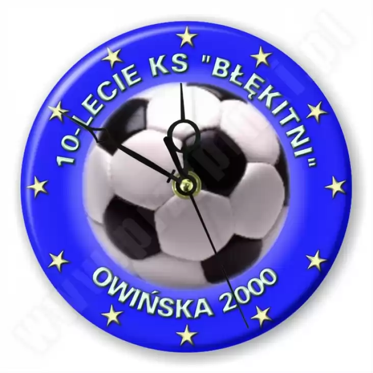 zegar Błękitni Owińska 2000