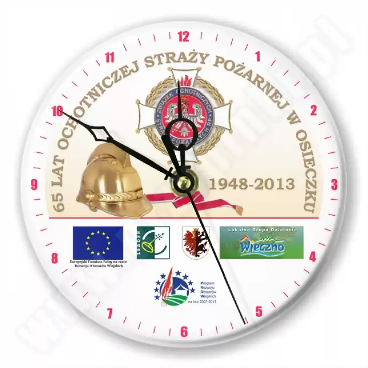 zegar OSP w Osieczku
