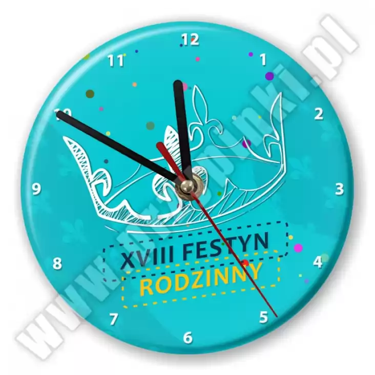 zegar XVII Festyn Rodzinny